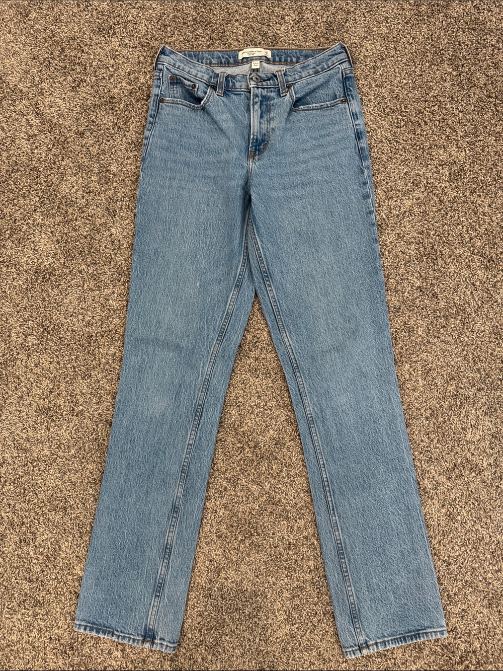 Abercrombie Curve Love Mid Rise The Straight 2/26L